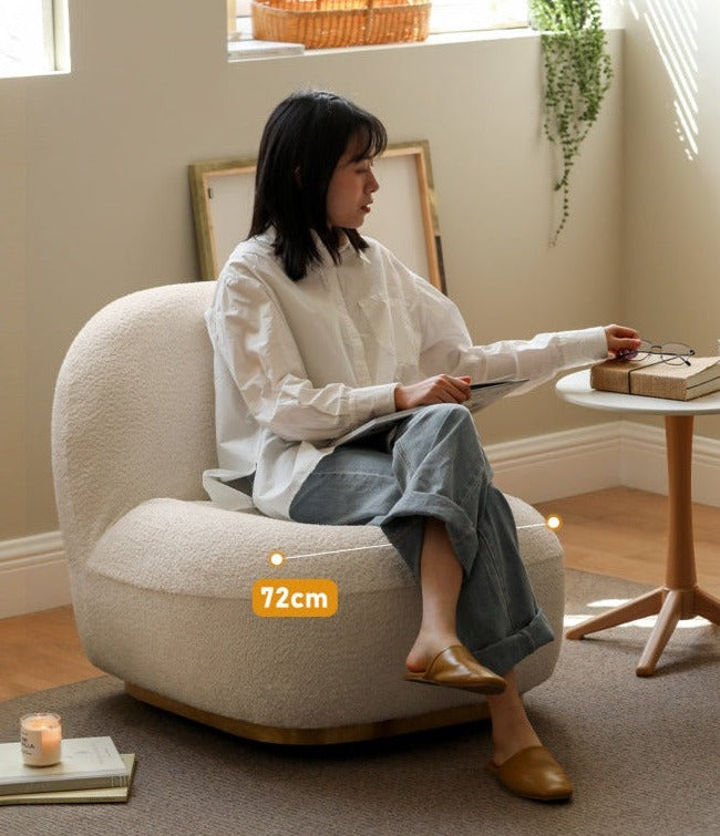 Lounge Lamb Rotatable, Removable, Washable)