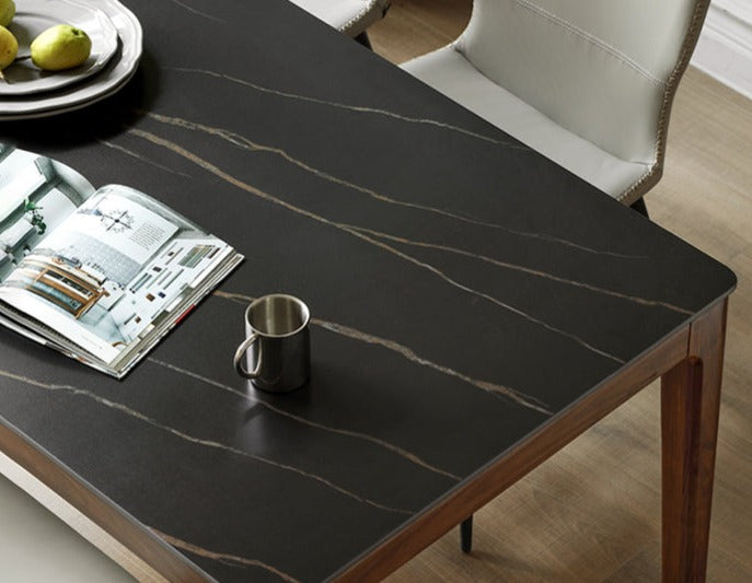 Black Walnut Dining Tables With Slate Top