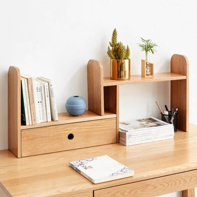 Rubberwood, Oak Solid Wood Table Shelves