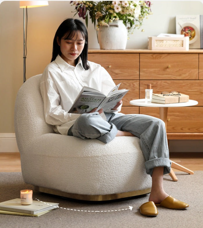 Lounge Lamb Rotatable, Removable, Washable)
