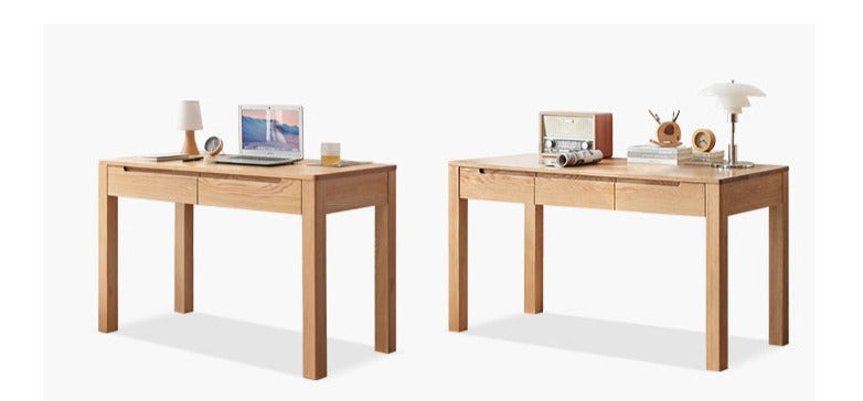 Oak, Beech Solid Wood Office Desk