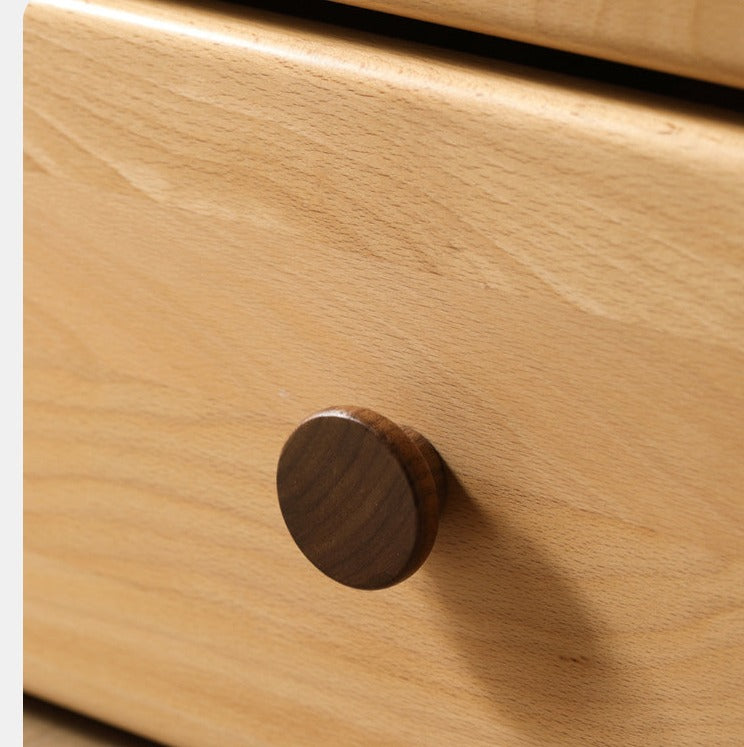 Oak solid wood Multi-function bed with storage