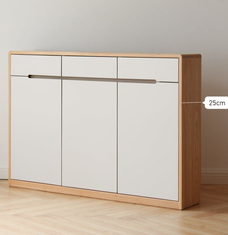Oak Solid Wood Ultra-thin Sideboard