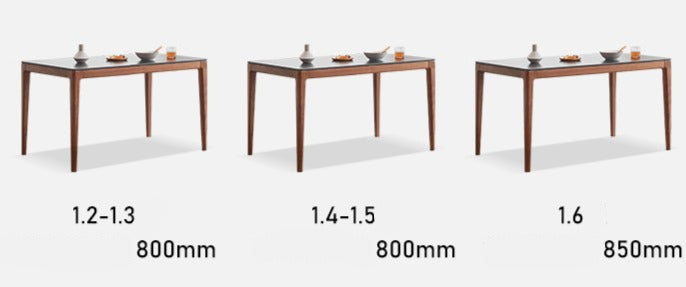 Black Walnut Dining Tables With Slate Top