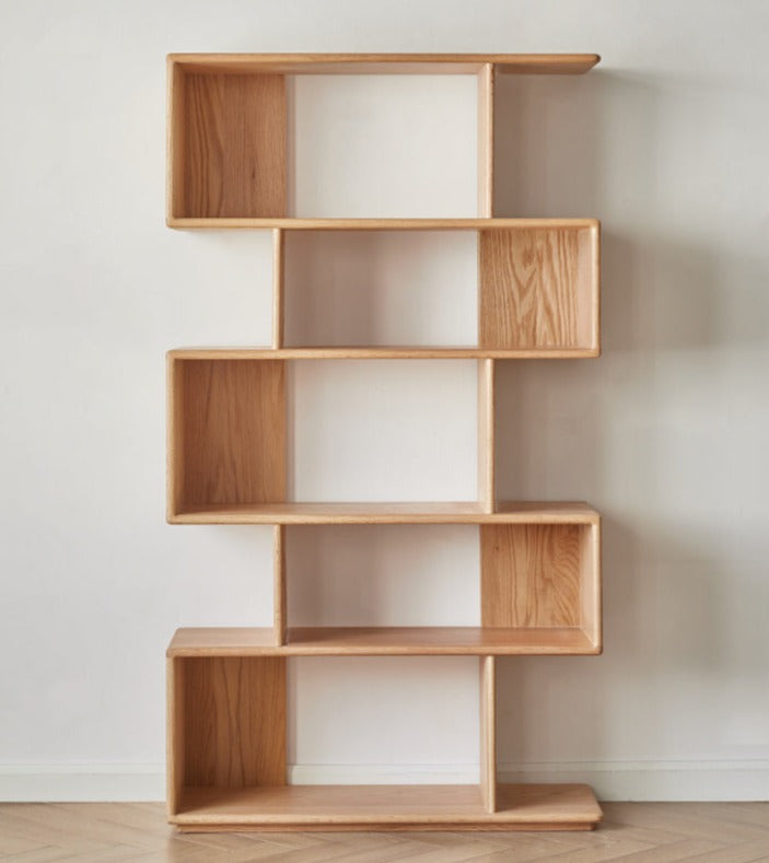 Oak Solid Wood Japanese Style Bookcase
