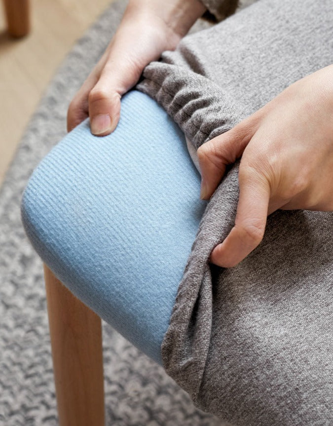 Beech, Cherry Solid Wood Makeup Stool Chair