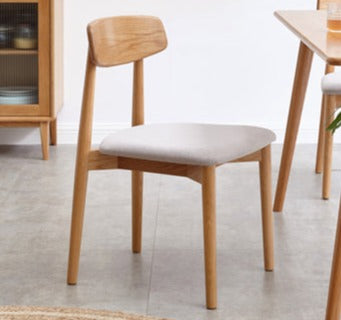 Oak Solid Wood Folding Dining Table Rock Slab Surface