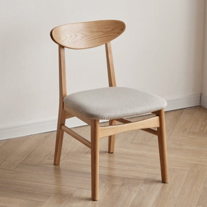 Ash, Oak Solid Wood Dining Chair 4 Pcs Set