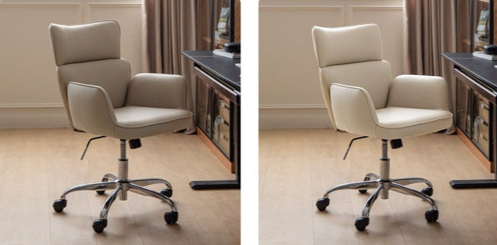 Organic Leather Lift Office Chair