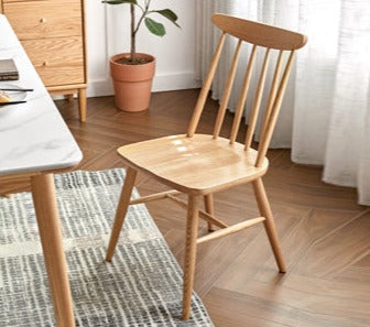 Oak, Ash Solid Wood Dining Table With Rock Slab Surface