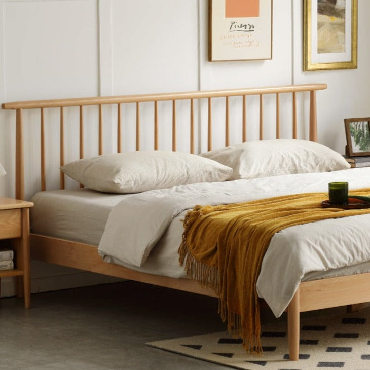 Oak, Beech Solid Wood Windsor Bed