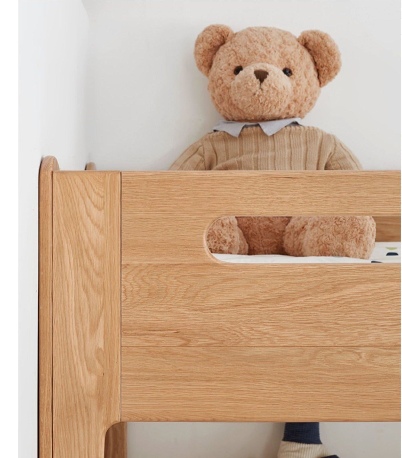 Beech, Rubberwood solid wood Bunk Bed.