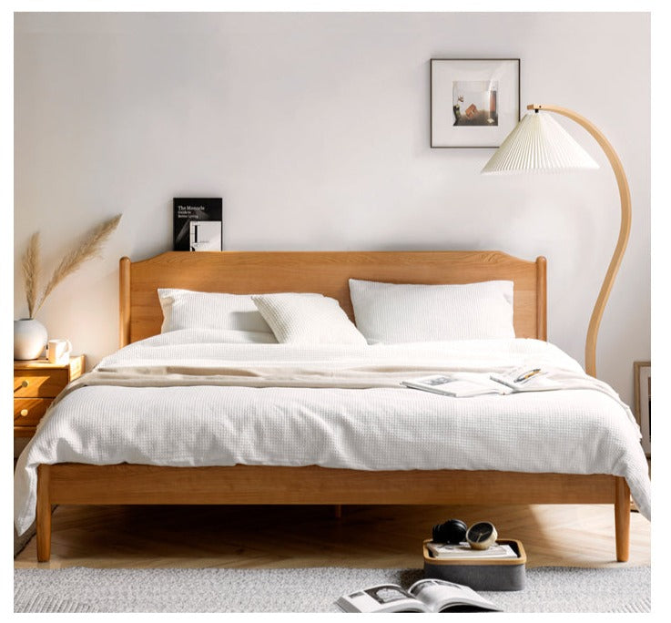 Cherry Solid Wood Bed