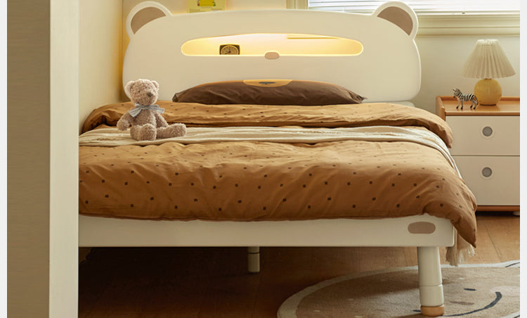 Poplar solid wood Little White Bear kids Bed<