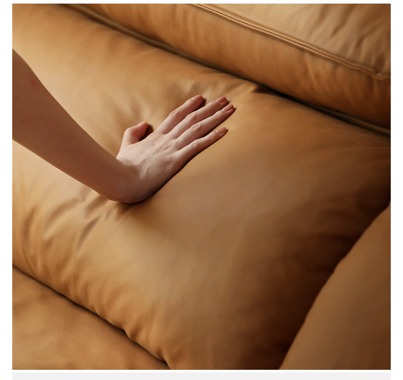 Technology Fabric Sofa with Adjustable Headrest.