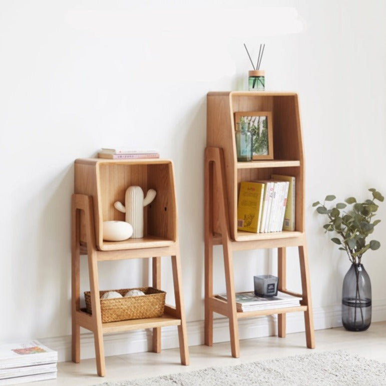 Oak Solid Wood Side Cabinet Combination