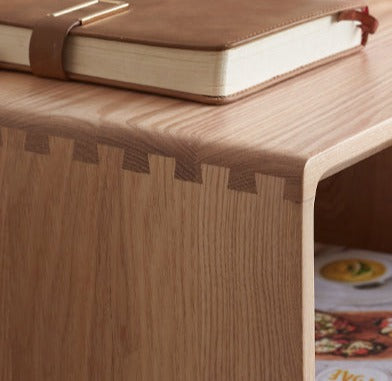 Black Walnut, Сherry, Oak, Poplar Solid Wood Lattice Floor-To-Ceiling Bookshelves