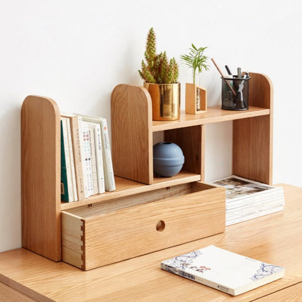 Rubberwood, Oak Solid Wood Table Shelves