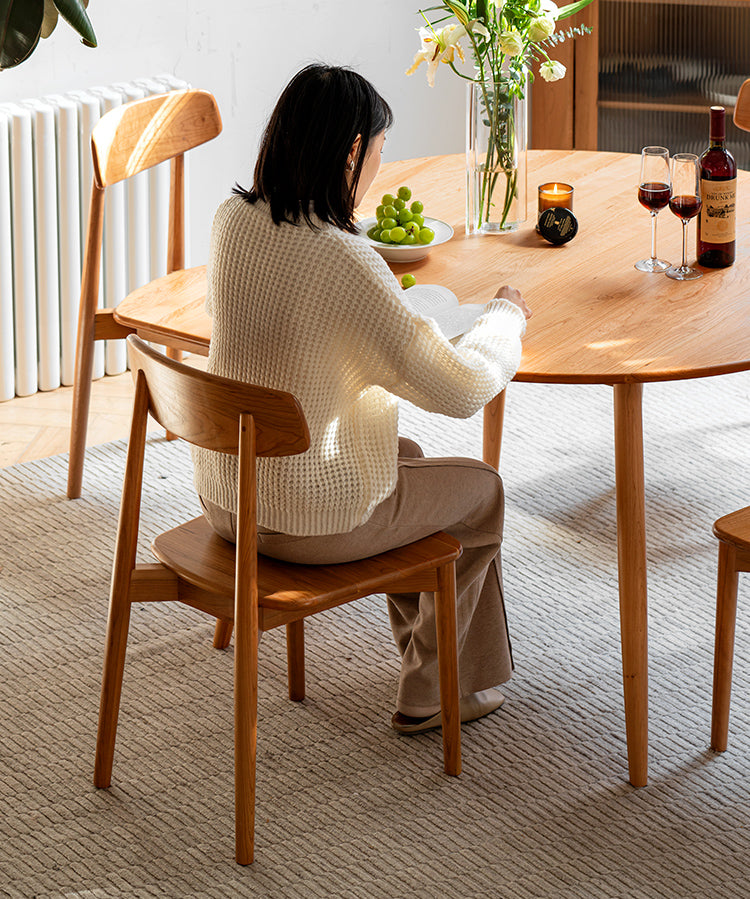 Cherry Solid Wood - Chair Precious 4 pcs set