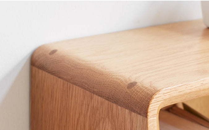 Oak Solid Wood Side Cabinet Combination