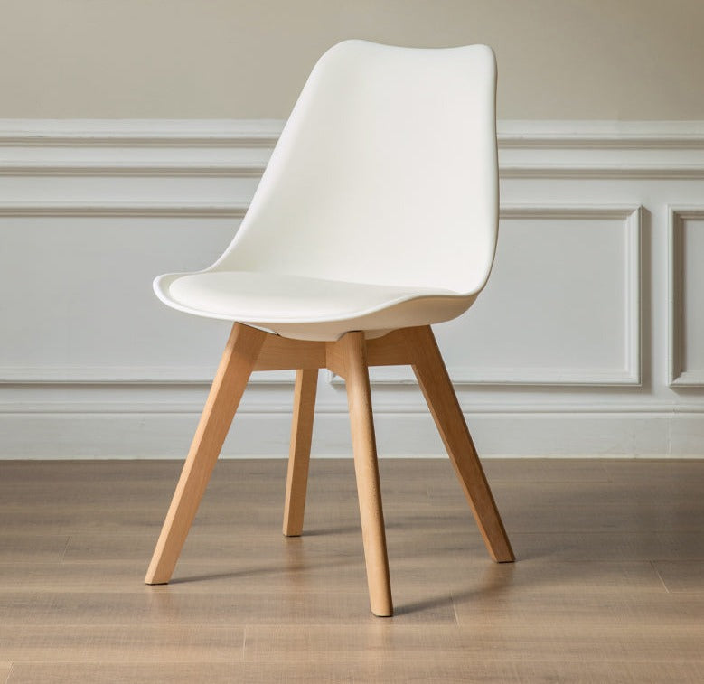 Oak, Beech Solid Wood Eames Chair 4 Pcs Set