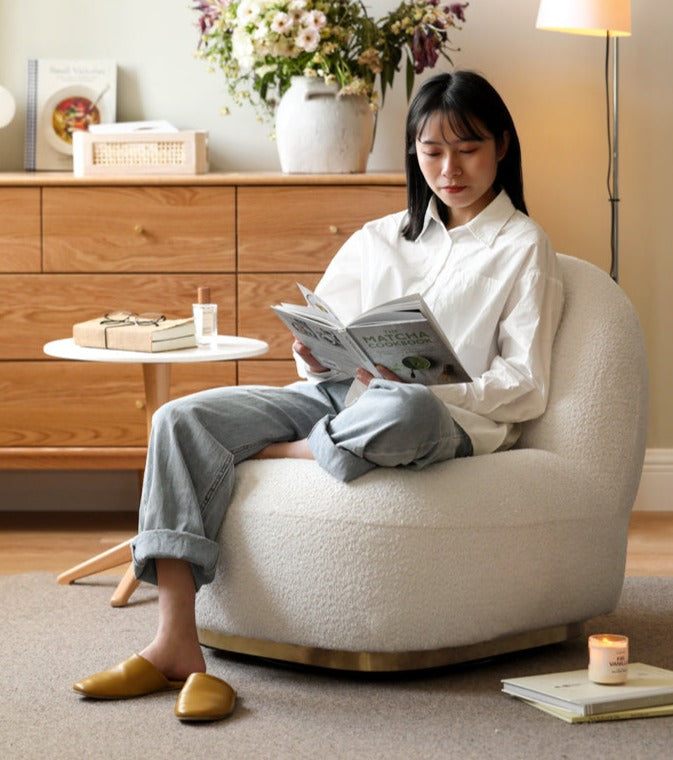 Lounge Lamb Rotatable, Removable, Washable)