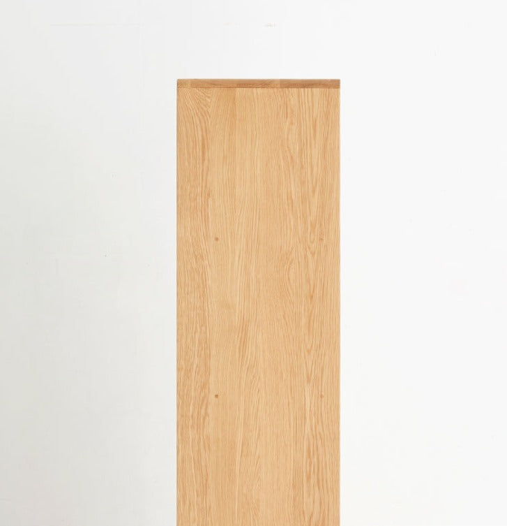 Oak Solid Wood Bookcase Bookshelf