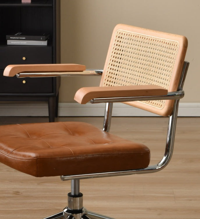 Rattan Leisure Lift Office Chair