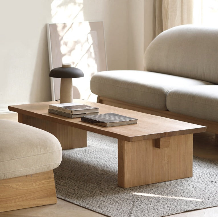 Birch, Oak Solid Wood Live Edge tea Table