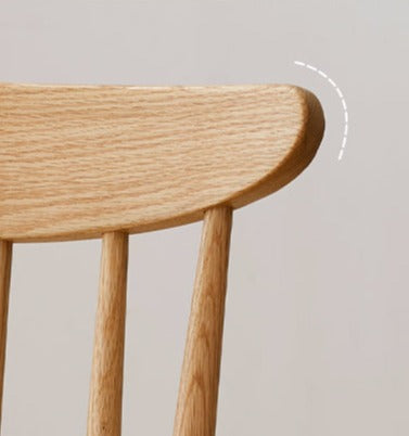 Black Walnut, Ash, Oak, Cherry, Beech Solid Wood Windsor Chair 4 Pcs Set