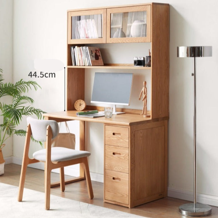 Bookshelve and double desk