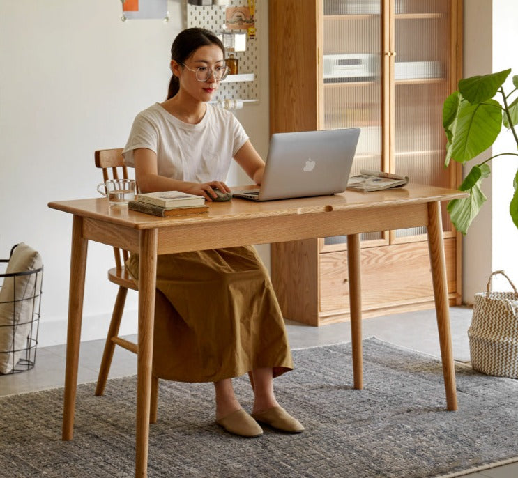 Oak Solid Wood Office Desk