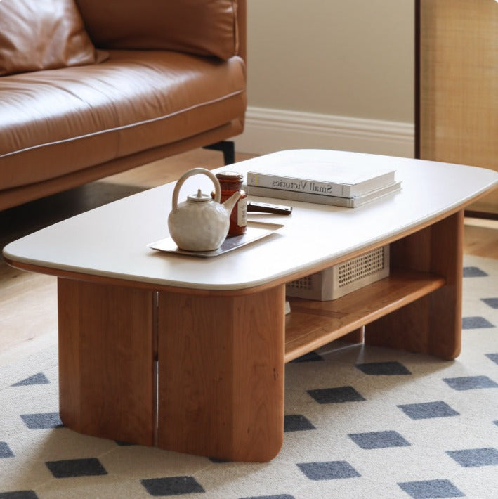 Black Walnut, Cherry Solid Wood Coffee Table