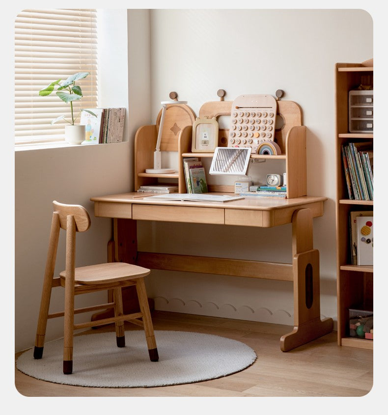 Oak, Beech, Birch Solid Wood Children's Chair Adjustable 3 Heights.