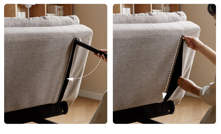 Fabric Modern Sleeper Folding Sofa.
