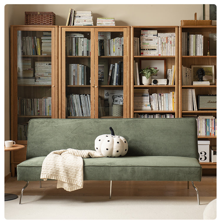 Retro Corduroy Sleeper Sofa.