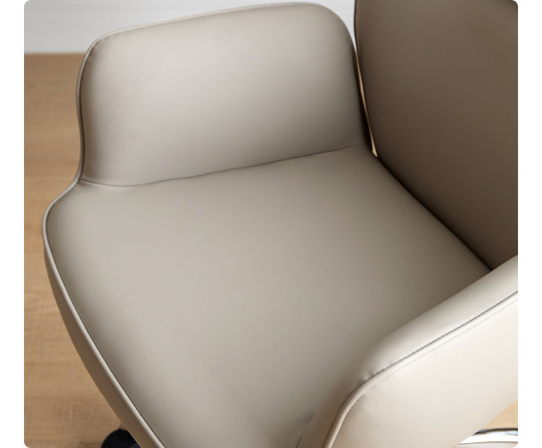 Organic Leather Lift Office Chair
