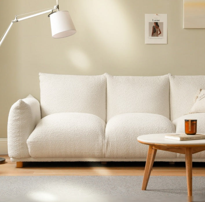 Velvet Wabi-sabi Style Sofa.