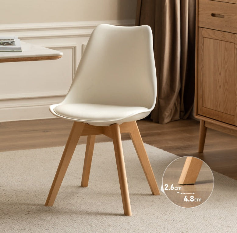 Set 4 pcs Oak, Beech Solid Wood Eames Chair