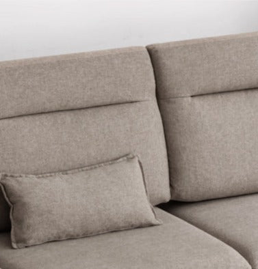 Oak Solid Wood Sectional Sofa-two colors available