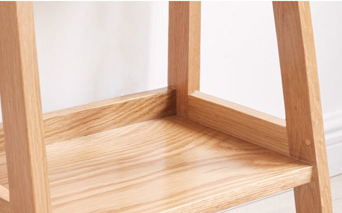 Oak Solid Wood Side Cabinet Combination.