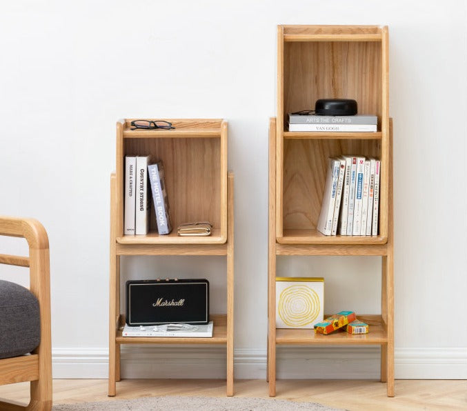 Oak Solid Wood Side Cabinet Combination