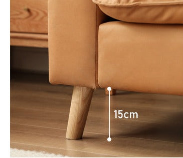 Technology Fabric Sofa with Adjustable Headrest.