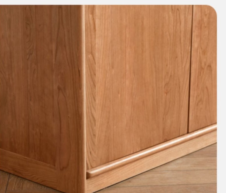 Сherry Solid Wood Exquisite Wardrobe.