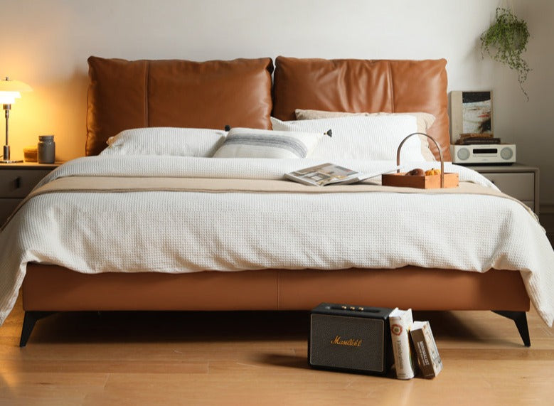 American Cow Leather First Layer Bed