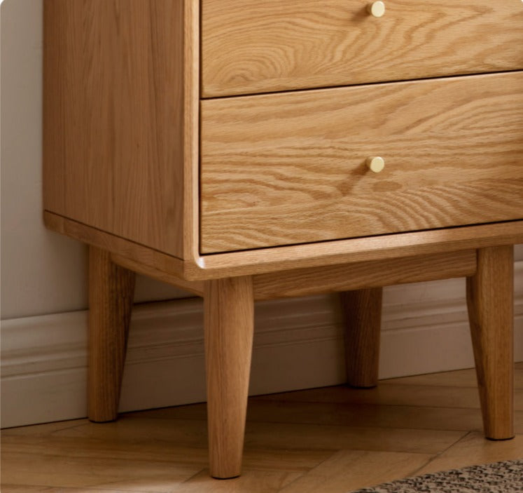 Beech, Oak, Ash solid wood Nightstand