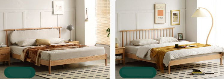 Oak, Beech Solid Wood Windsor Bed