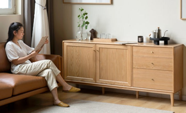 Oak Solid Wood Classic Sideboard