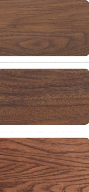 Sandalwood, Black Walnut, Oak Solid Wood Side Cabinet Flip Door LED Lights
