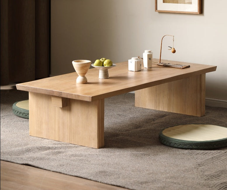 Birch, Oak Solid Wood Live Edge tea Table